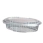 Envases PP reutilizables con bisagra Oval Envases PP reutilizables con bisagra Oval