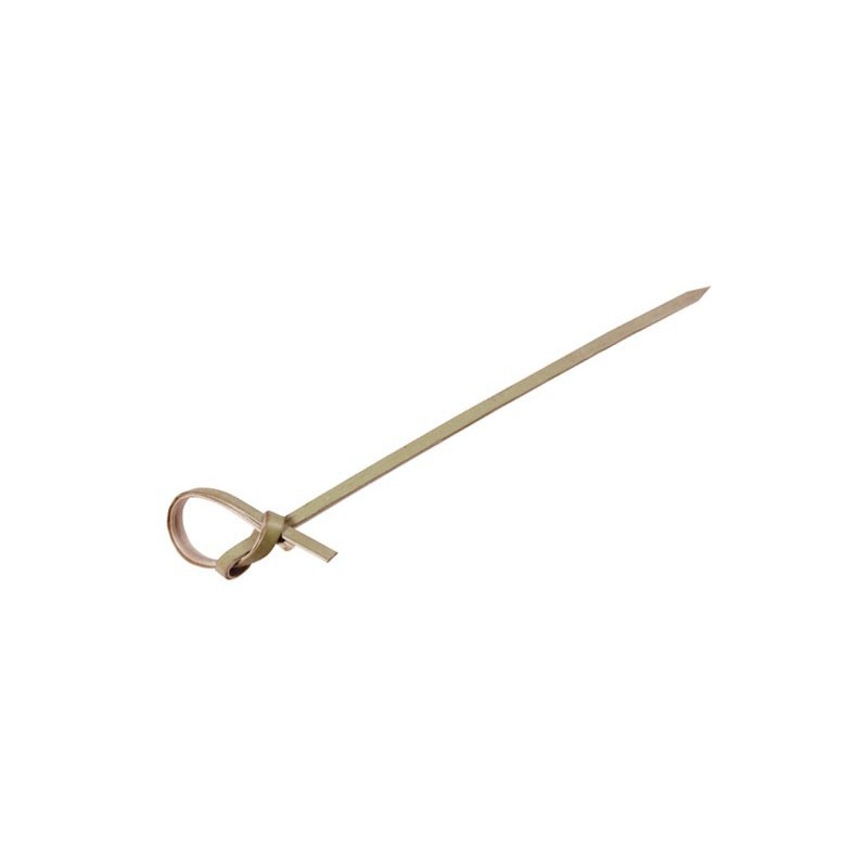 Pincho de bambú con lazo Pincho de bambú con lazo
