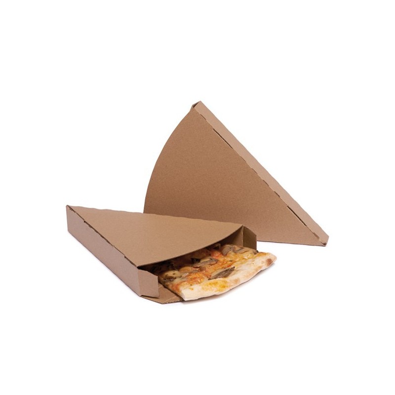 Funda porción pizza cubierta kraft Funda porción pizza cubierta kraft
