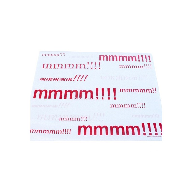 Formatos Fast-food (antigrasa) 33x42 MMM Formatos Fast-food (antigrasa) 33x42 MMM