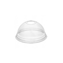 Tapa p/ vasos transparentes PET