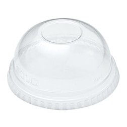 Tapa p/ vasos transparentes PET