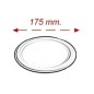 PLATO 17,5 cm FIBRA NATURAL/BAGAZO EPP011 PLATO 17,5 cm FIBRA NATURAL/BAGAZO EPP011