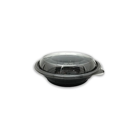 Bowl negro 750cc + tapa transp. RPET