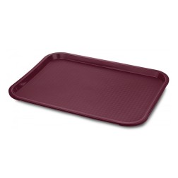 Bandeja burdeos fast food PP