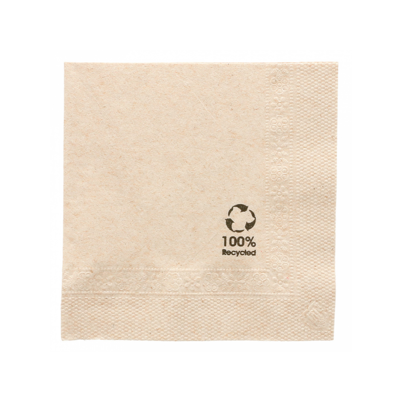 Servilletas ecológicas 20x20 kraft Servilletas ecológicas 20x20 kraft