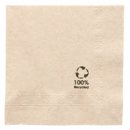 Servilletas ecológicas 20x20 kraft