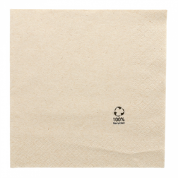 Servilletas ecológicas 33x33 kraft