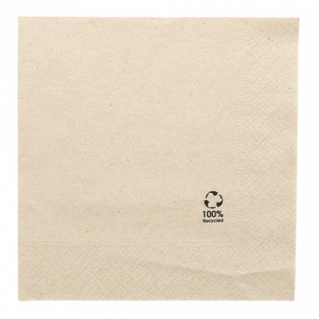 Servilletas ecológicas 33x33 kraft
