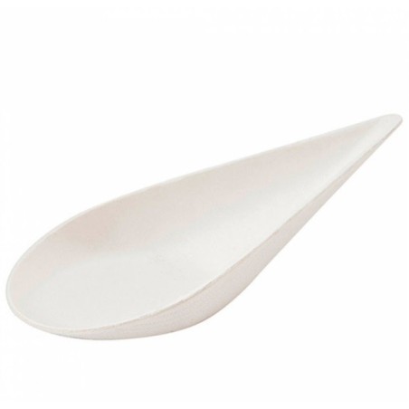 Cuchara blanca de caña de azúcar