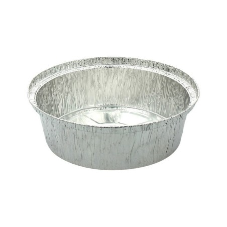 Envases de aluminio circulares para pollo