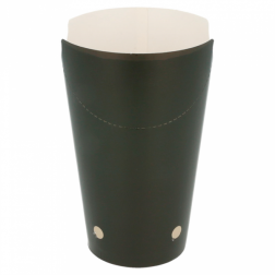 VASOS FRITAS CON CIERRE 480 ML NEGRO CARTONCILLO