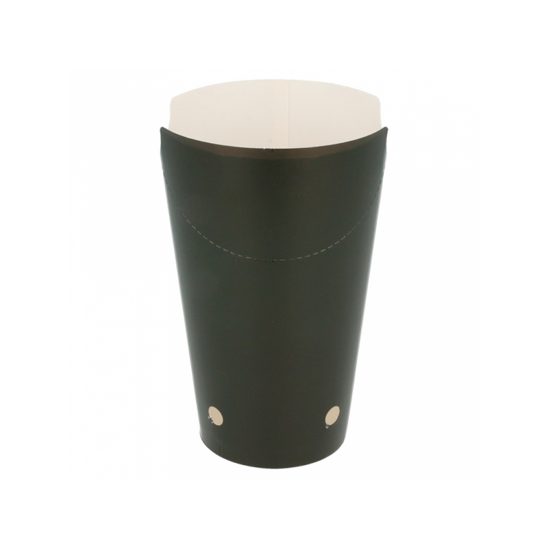 VASOS FRITAS CON CIERRE 480 ML NEGRO CARTONCILLO VASOS FRITAS CON CIERRE 480 ML NEGRO CARTONCILLO