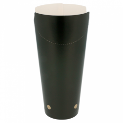 VASOS FRITAS CON CIERRE NEGRO CARTONCILLO