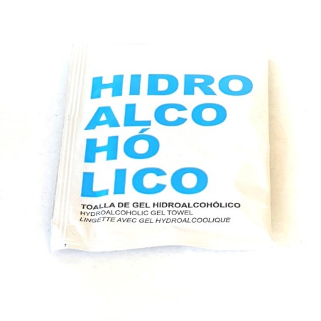 Toall. sanitizante 100% compostable 75x100
