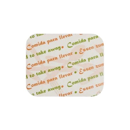 Tapas de cartón p/precocinados