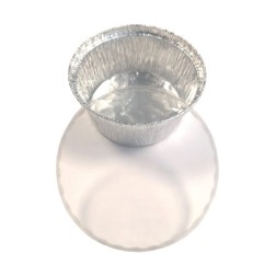 Tapa PVC para envase de flan