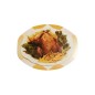 Tapa de cartón ovalada p/envase pollo asado Tapa de cartón ovalada p/envase pollo asado