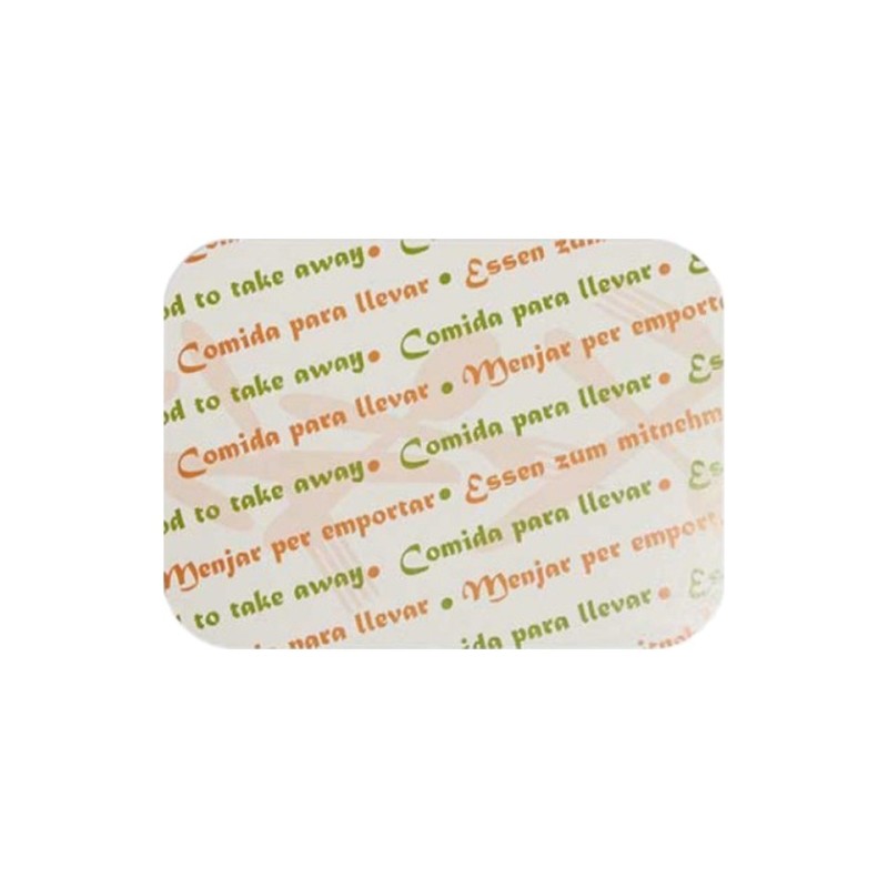Tapas de cartón para envase lasaña Tapas de cartón para envase lasaña