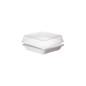 Envase cuadrado WORLDVIEW Caña Azúcar 10 oz + Tapa PLA Envase cuadrado WORLDVIEW Caña Azúcar 10 oz + Tapa PLA