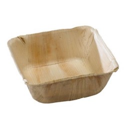 Plato hondo hoja de palma
