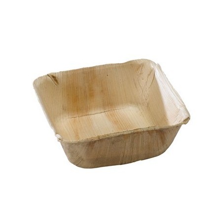 Plato hondo hoja de palma