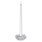 Velas Cónicas Plateado Cera Velas Cónicas Plateado Cera