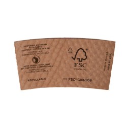 Funda para vasos de bebidas calientes 12-20 oz EcoGrip