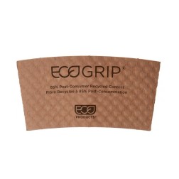 Funda para vasos de bebidas calientes EcoGrip