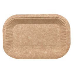 Bandeja Horeca Kraft COMPOSTABLE 15x23 cm