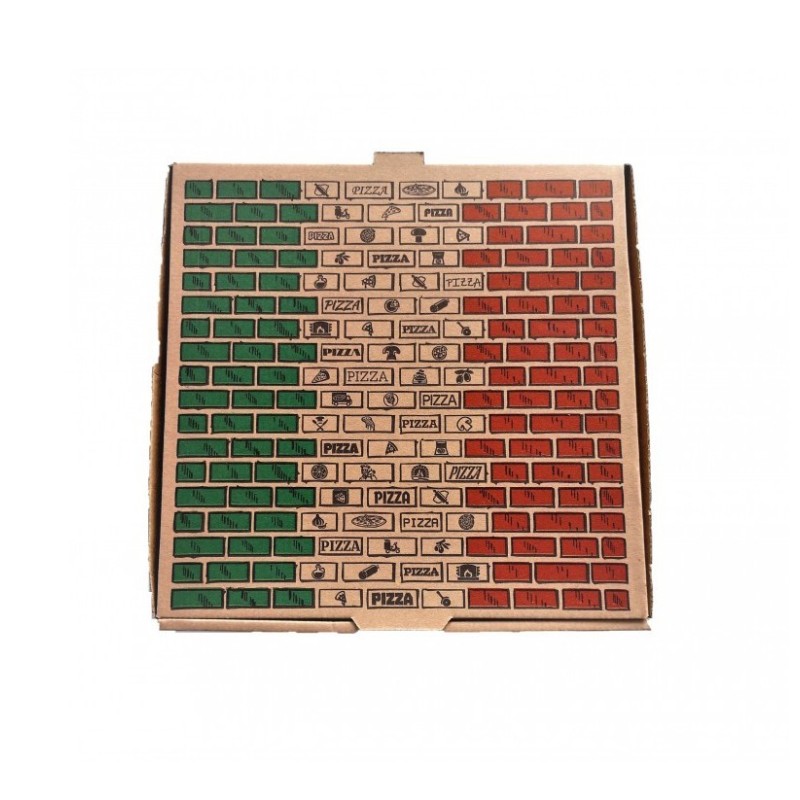 Caja de pizza con diseño Caja de pizza con diseño
