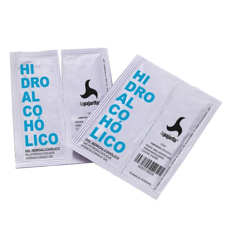 Sobre Gel hidroalcohólico 1.2ML 75x40 Sobre Gel hidroalcohólico 1.2ML 75x40