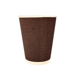 Vaso Cartón Trenzado Doble Pared