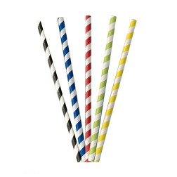 Cañita de papel COMPOSTABLE 8x200mm