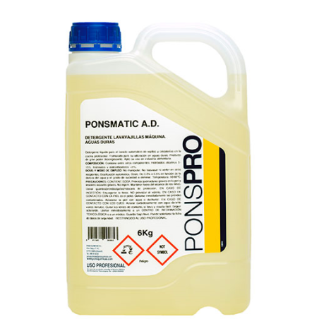 Detergente Lavavajillas Máquina PONSMATIC A.D.