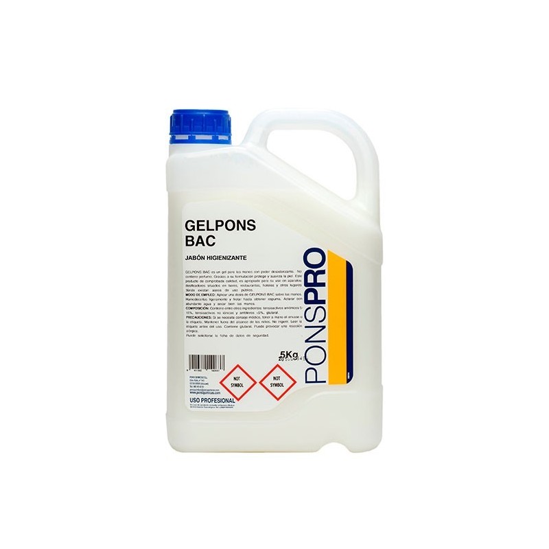 GEL DE MANOS GELPONS BACTERICIDA GEL DE MANOS GELPONS BACTERICIDA