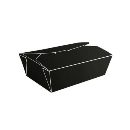 Cajas Americanas Negras (INTERIOR BLANCO)