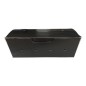 Barqueta take away NEGRO con respiradero Barqueta take away NEGRO con respiradero