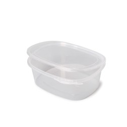 ENVASES PP REUTILIZABLES CON BISAGRA OVALADOS CUI