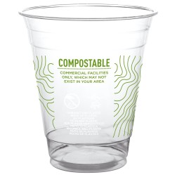 Vaso compostable para bebidas frías