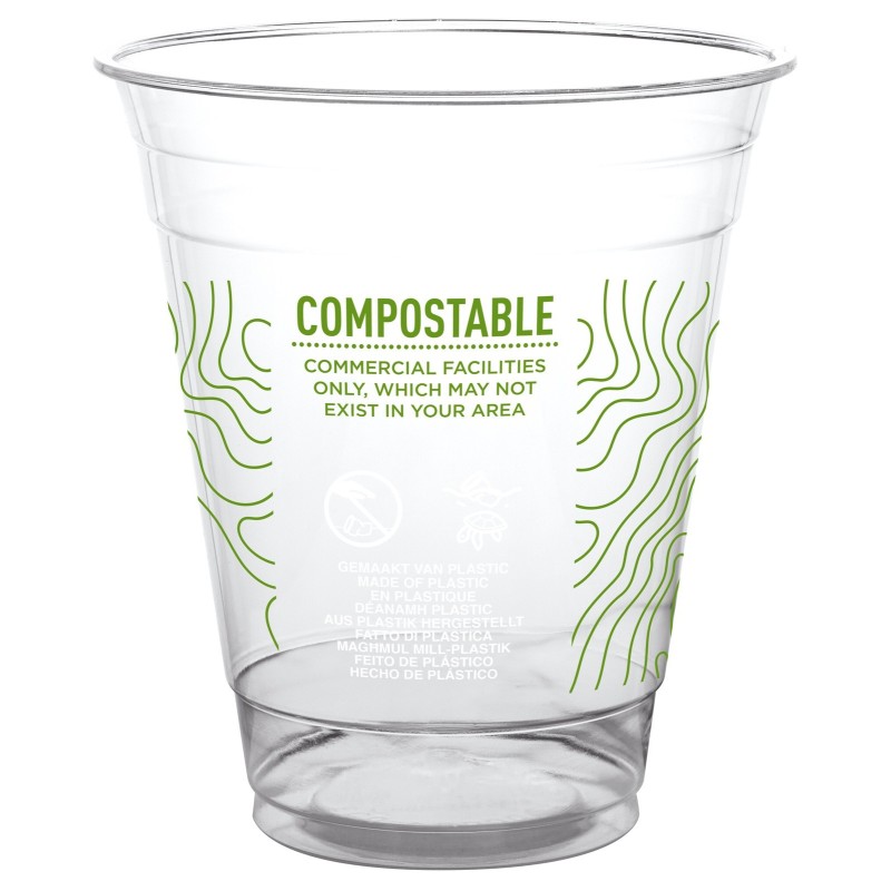 Vaso compostable para bebidas frías Vaso compostable para bebidas frías