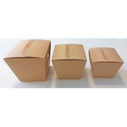 Caja de wok anónima kraft