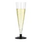 Copa champagne/cava alta pie negro Copa champagne/cava alta pie negro