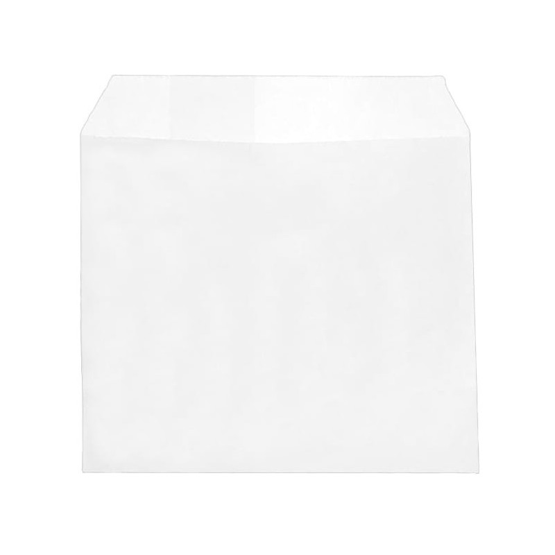Bolsas de papel antigrasa abierta 15x15cm burger/Kebab Bolsas de papel antigrasa abierta 15x15cm burger/Kebab