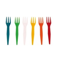 Tenedor PS Pincho Colores 85mm