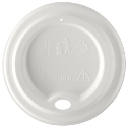 Tapa Vaso cartón Bagazo EPBLID89 90mm