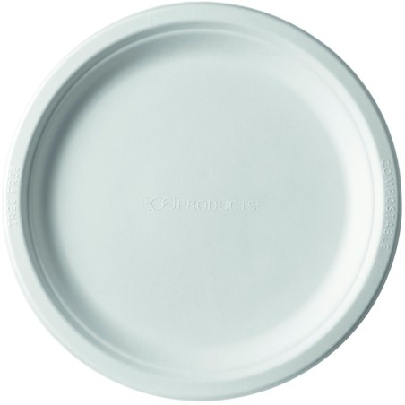 PLATO GRANDE 23 cm FIBRA NATURAL (500u/caja)