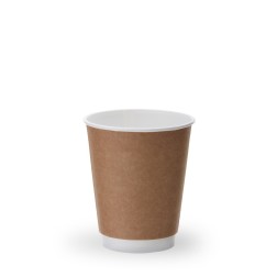 DW Vaso cartón  DOBLE PARED LISA