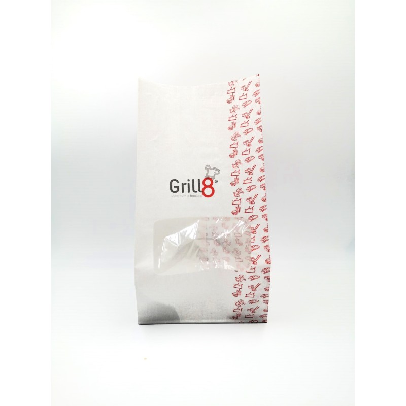 Bolsa con ventana 15+10x30cm
