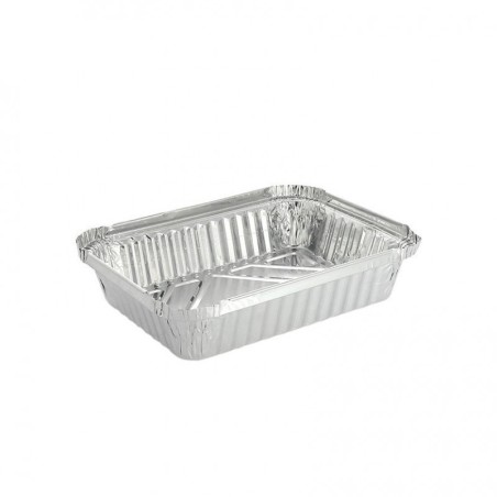 Envase de aluminio rectangular para lasaña (6 canelones)